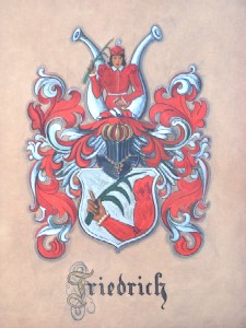 Wappen der Familie Friedrich